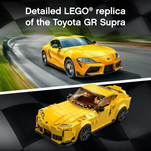 LEGO Speed Champions Toyota GR Supra (299 Blocks) - Speed