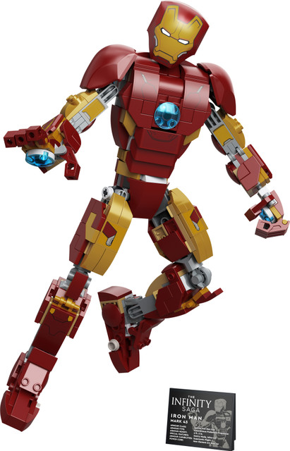 LEGO Super Heroes Marvel Iron Man Model Building Kit (381 Blocks