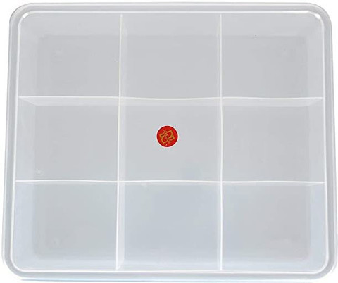 Aryamurti Plastic 9 Grids storage box Storage Box Price in India