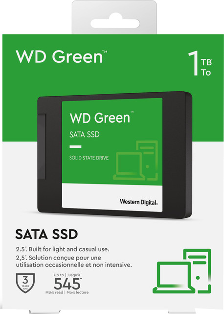 WESTERN DIGITAL WD Green SATA 1 TB Desktop, Laptop Green SATA
