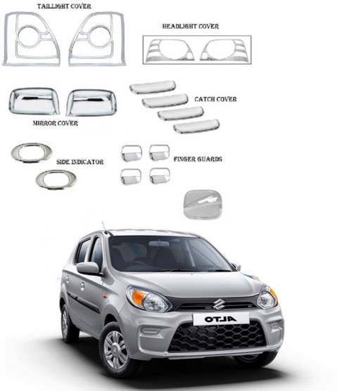 SNTP Exterior Chrome Accessories Combo Kit For Alto 800 T-3(2019+)