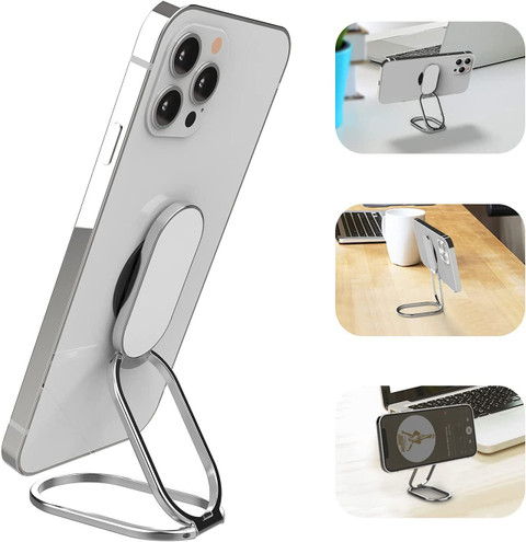 RHONNIUM Finger Kickstand Cell Phone Back Grip metal Foldable
