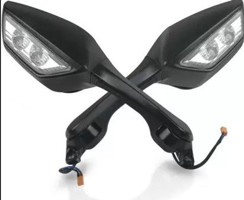 SPEEDZONE Mirror with LED Turn Light For Kawasaki Ninja ZX-10-R