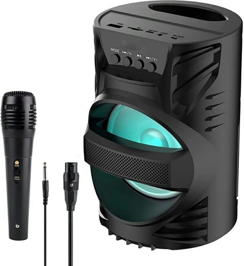 Buy JOKIN wireless rechargeable speaker with mic for singing and