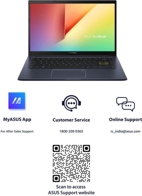 ASUS VivoBook Ultra 14 Intel Core i3 10th Gen 1005G1 (4 GB/512