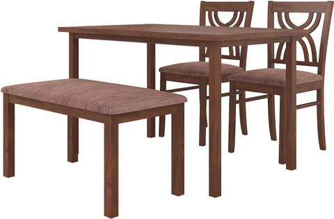 Nilkamal Alice Solid Wood Seater Dining Set
