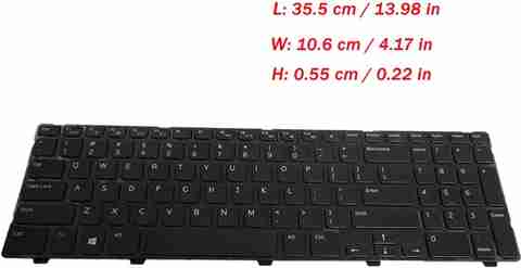 SellZone Keyboard For Dell Inspiron 17R 5721, 17R 5737, 17 3737