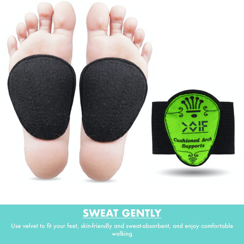 Hoopoes Foot Arch Pain Relief Ankle Swelling, Heel Spurs Pad