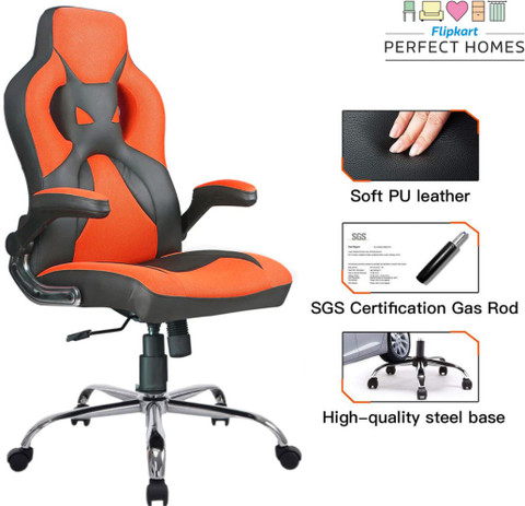 Flipkart Perfect Homes Hawk High Back Revolving Gaming Chair with