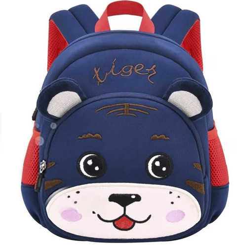 WISHKEY Waterproof Cute Tiger School Bag for Toddlers, Pre-School Kid's  Mini Backpack Waterproof School Bag