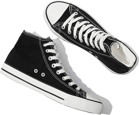 TRENDUTY High Top Casual Canvas Shoes Sneakers For Women