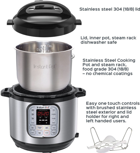 Instant Pot Duo 60 Electric Pressure Cooker Price in India Buy