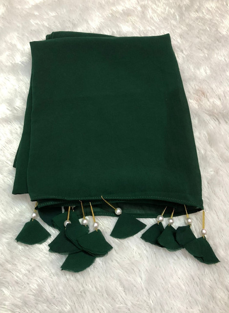 alsaj Solid Georgette Women Stole Buy alsaj Solid Georgette