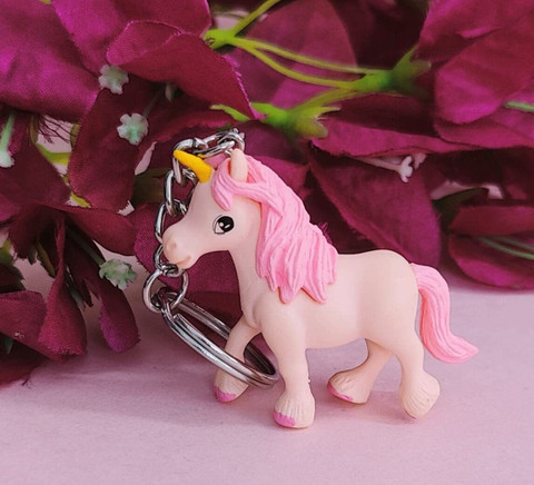 Tera13 Unicorn Multi Color Keychain Key Ring for Girls Unicorn