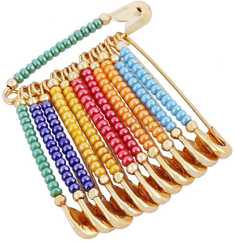 THANU'S CRAFT Saree Pin Pallu Dupatta Chunari Ladies Strong Safety