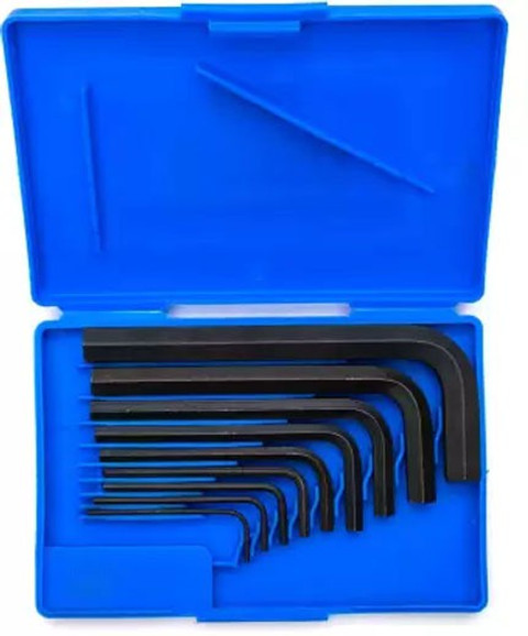 Kshivi AK:02 Pcs Allen Key Set L Shape Repair Tool Kit For  Bike/Cycle/Guitar Allen Key Set