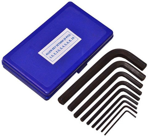 Kshivi Heavy Duty Pcs Allen Key Kit For Bike/Cycle/Guitar With