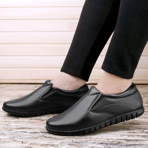 Zixer Genuine Synthetic Leather Office Brown Formal Shoes For Men