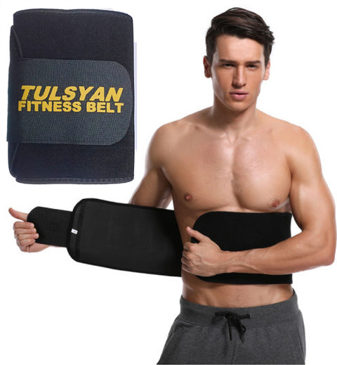 Spegi Waist Trimmer Sauna Belt for Women Men Waist Trainer Stomach Wrap  Back Support Back Lumbar Support