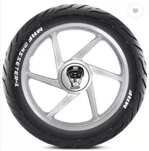 MRF 140/70/17 Masseter-X Rear Two Wheeler Tyre (Dual Sport, Tube