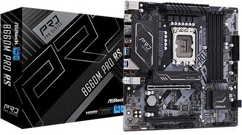 ASRock B660M Pro RS LGA 1700Socket Micro-ATX Intel B660 Chipset