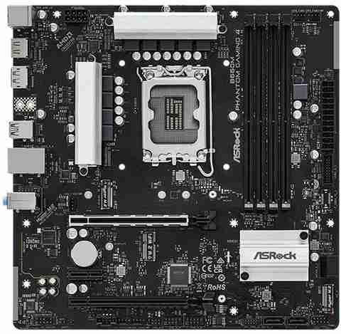 ASRock B660M Phantom Gaming LGA 1700Socket Micro-ATX Intel B660