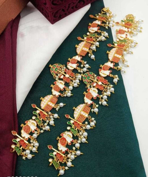 jaynen Kundan_Barati _Anklet_Set _Wedding _Jewelry Kundan Payal