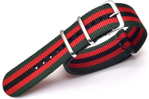 vinanth NATO Nylon Watch Band Watch Strap Multicolor with Stainless  Steel Buckle; 22 mm Fabric Watch Strap