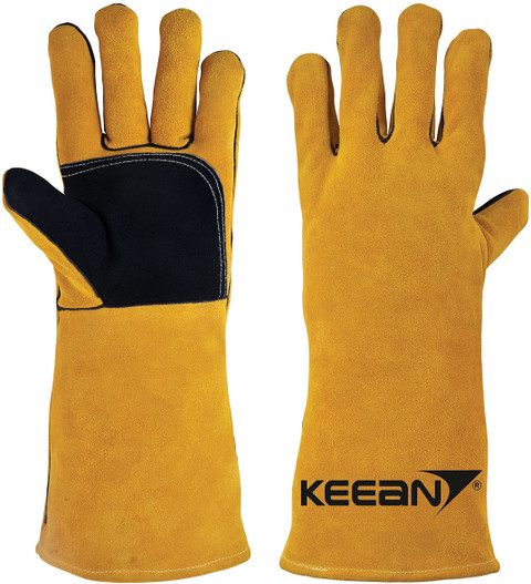KEEAN ARC/MIG/TIG 14 inch Welding Gloves Heavy Duty Heat&Fire
