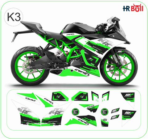 HRBull Sticker Decal for Bike Price in India Buy HRBull