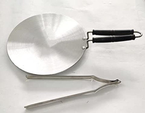 Super HK Aluminium Induction Base Chapati/Roti Tawa with Stainless