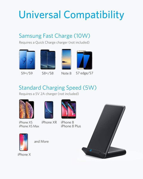 MARS Super Fast Wireless Charger Stand For Samsung Galaxy S20/S20