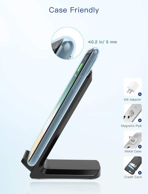 MARS Super Fast Wireless Charger Stand For Samsung Galaxy S20/S20+/S20  Ultra/Note 10 Charging Pad