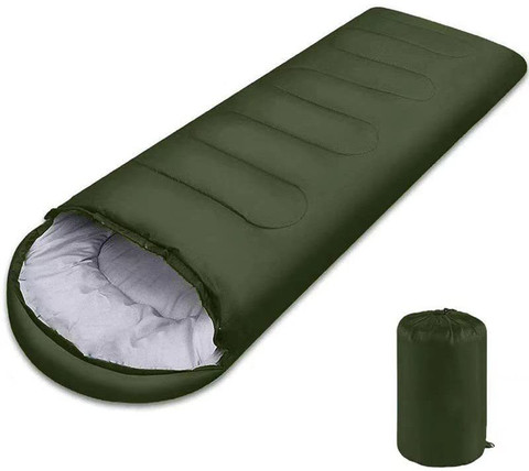 Linist Adult Camping Sleeping Bag Ultra Light Fluffy Sleeping Bag with  Compression Bag Sleeping Bag
