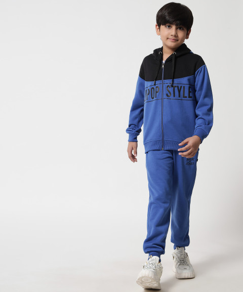 NICK AND JONES Colorblock Boys Track Suit - Buy NICK AND