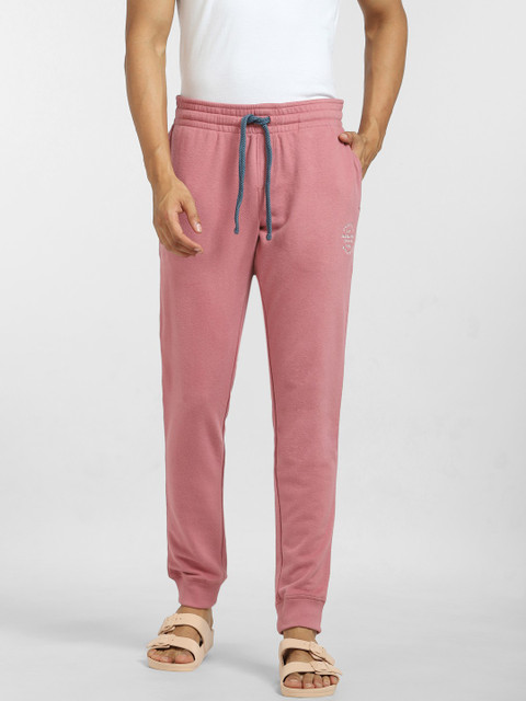 JACK JONES Solid Men Pink Track Pants Buy JACK JONES Solid