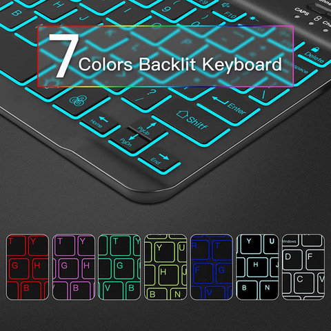 Proelite Magnetic Bluetooth Keyboard case for Samsung Galaxy Tab