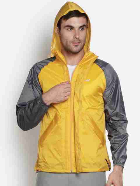 Wildcraft Rain Cheater Colorblock Men Raincoat
