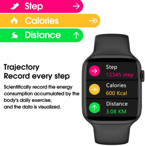 HRYFiNE Super Ultra HD Color touch screen display with BT calling  Smartwatch