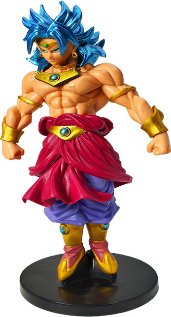 Daiyamondo Dragon Ball Super Saiyan Blue Broly Action Figure for