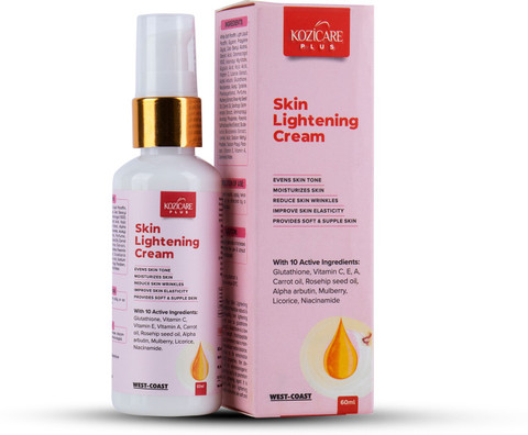 glutathione rosehip lightening oil Triple Vitamin C Brightening Serum Kozicare Plus Skin Lightening Cream