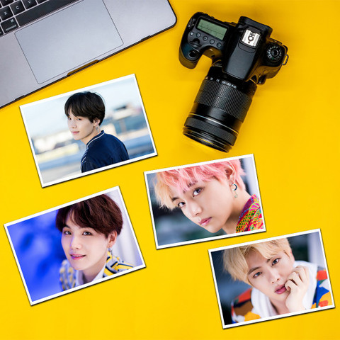 BTS Photo Cards Pack Of 20 For BTS Fans Jungkook Jimin V Suga