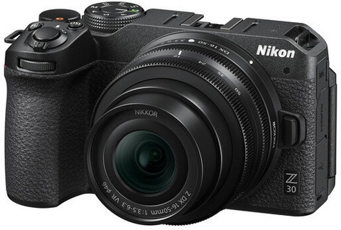 NIKON Z30 Mirrorless Camera Z DX 16 - 50 mm f/3.5 - 6.3 VR