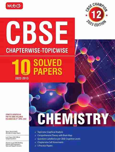 MTG CBSE 10 Years Chapterwise Topicwise Solved Papers Class 12 ...