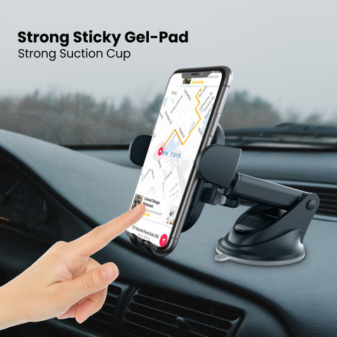 Portronics Car Mobile Holder for Dashboard, Windshield Price in