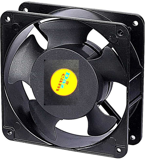 डैज़ कैम Axial UPS and amplifier cpu Cooling Fan 120mm, 230 Volts AC inch  Pack of कूलर