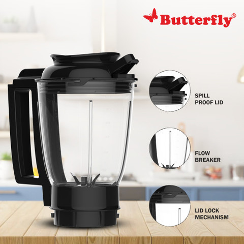 Butterfly Juicer Mixer Grinder Butterfly 4J 750 W Juicer Mixer Grinder