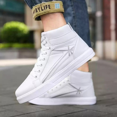 MAFLO High Tops For Men (White) Sneakers For Men Buy MAFLO High