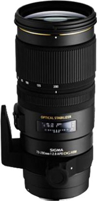 SIGMA 70 - 200 mm f/2.8 APO EX DG HSM OS Telephoto Prime