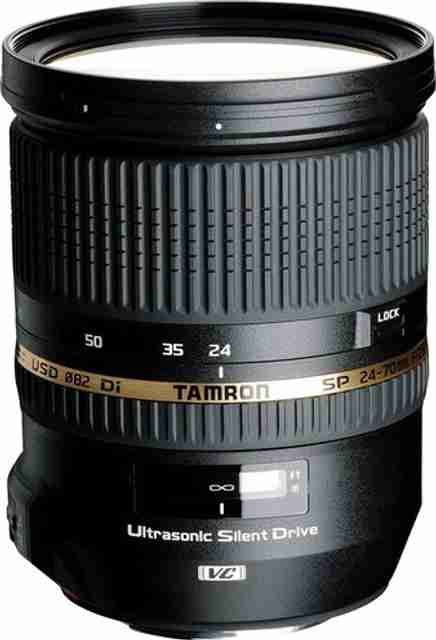 Tamron SP 24 - 70 mm F/2.8 Di VC USD for Canon Standard Zoom Lens